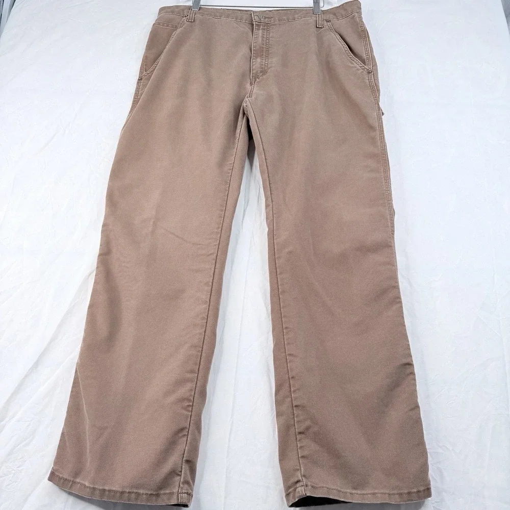 Dickies flex regular fit duck cargo trousers 38X32 Work Pants Fits 38x31